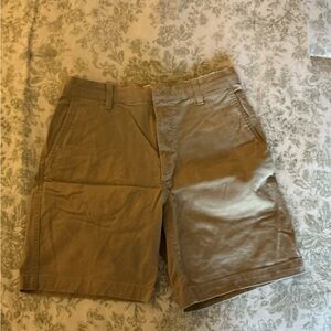 H&M Beige Relaxed Fit Shorts